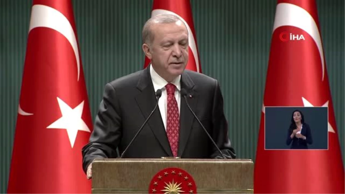 Cumhurbaşkanı Erdoğan: "Tamamlayıcı emeklilik sistemini 2022 de yürürlüğe sokacağız"