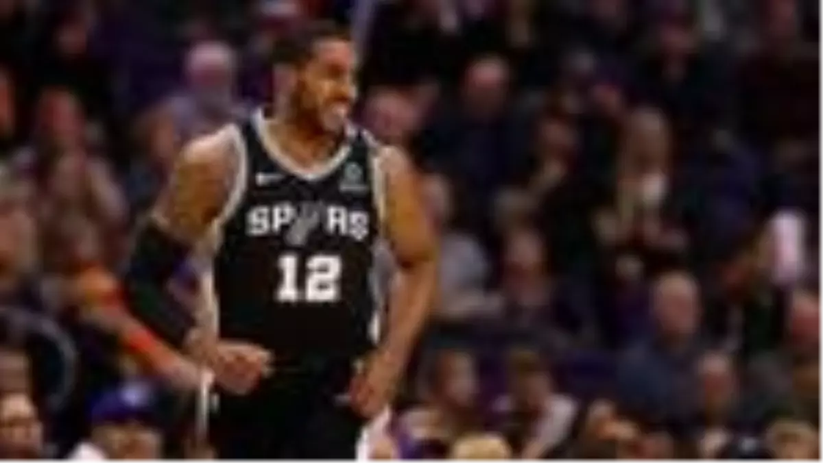 San Antonio Spurs\'te LaMarcus Aldridge sezonu kapattı!