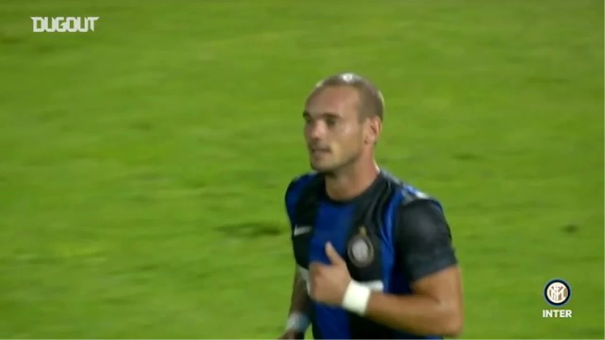 Sneijder\'in Inter Forması İle En İyi Anları