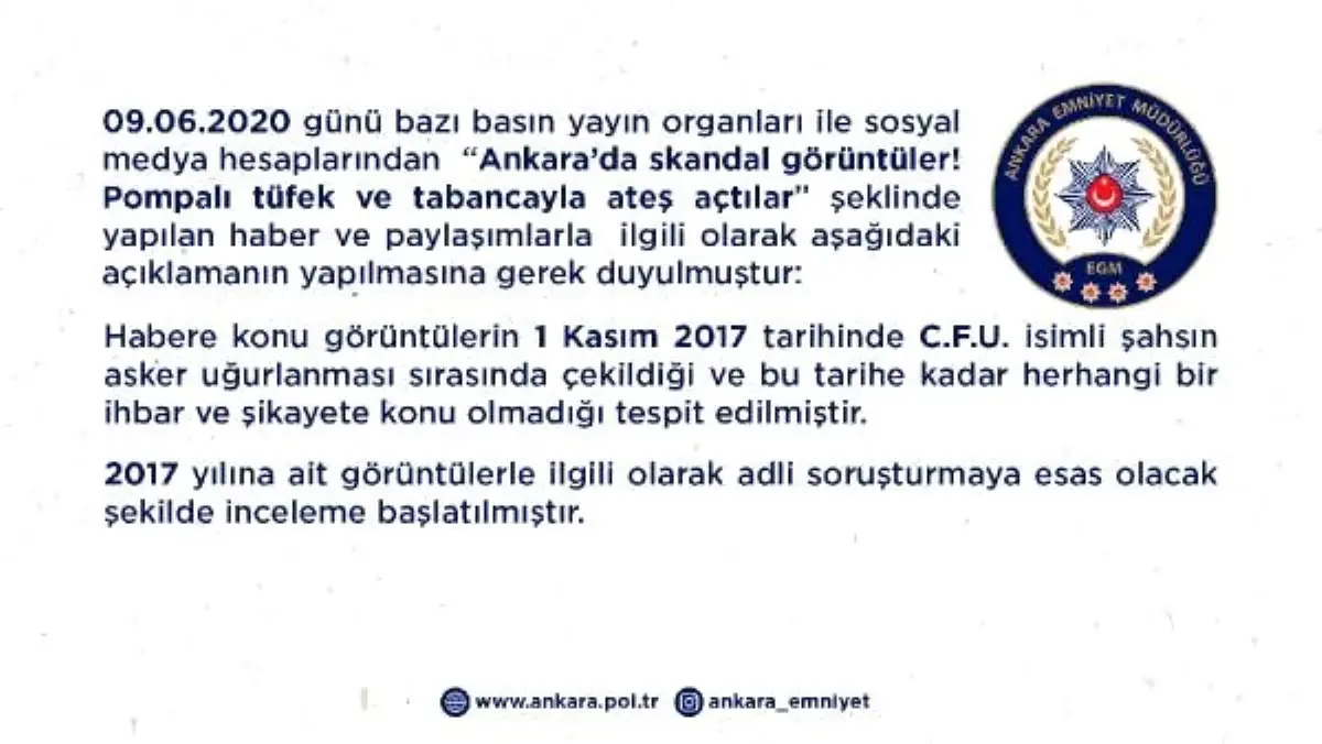 Sosyal medyadaki silahlı asker uğurlaması görüntülerine inceleme (2)