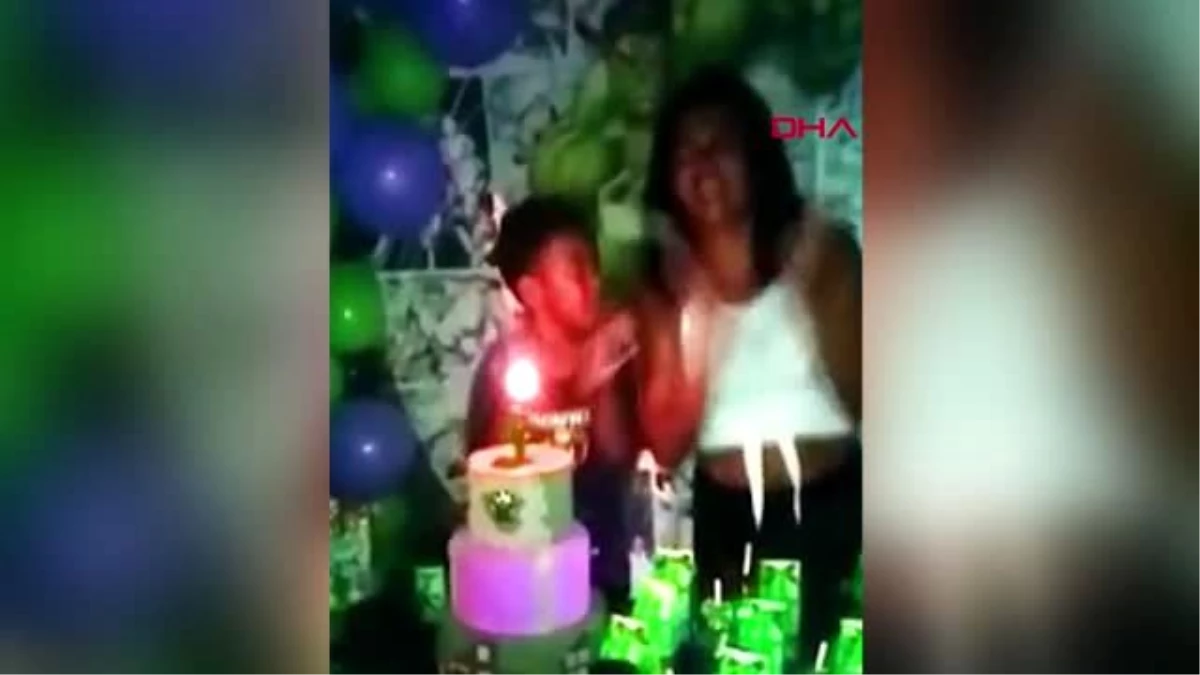 Brezilya\'da yaş gününü kutlayan çocuk manganda kurbanı oldu
