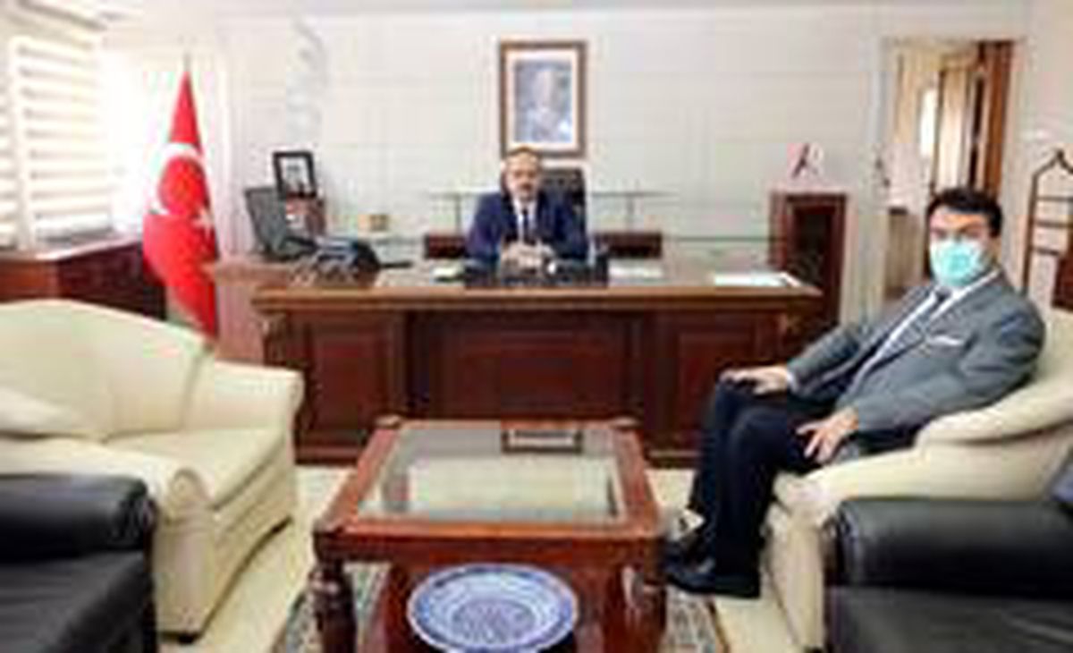 Dündar\'dan Vali Canbolat\'a ziyaret