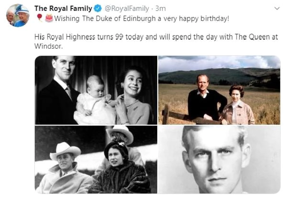 İngiltere\'de Kraliçe Elizabeth\'in eşi Prens Philip, 99\'uncu yaşına girdi