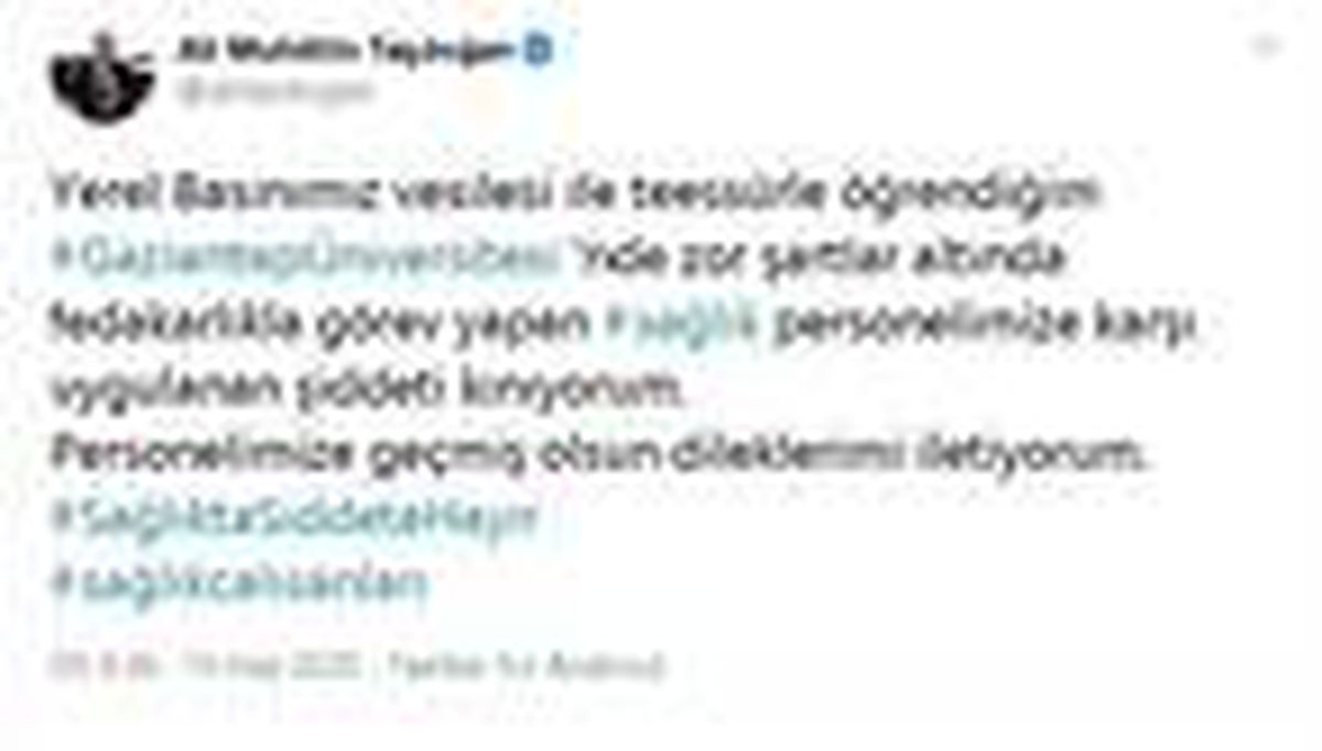 Kahraman sağlıkçıya MHP\'den destek