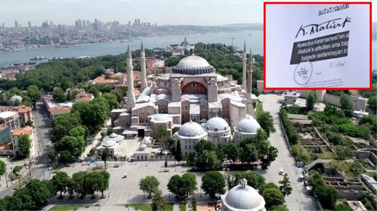 Prof. Halaçoğlu\'ndan çarpıcı Ayasofya iddiası: Müze olması için hazırlanan kararname ve Atatürk imzası gerçek değil