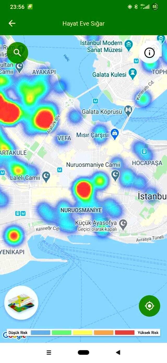 Bakan Koca'nın uyardığı 3 bölgenin koronavirüs yoğunluk haritası