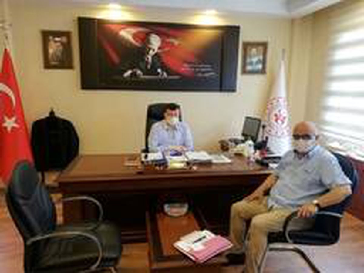 Başkan Erden\'den Gençlik ve Spor İl Müdürü Fillikçioğlu\'na ziyaret