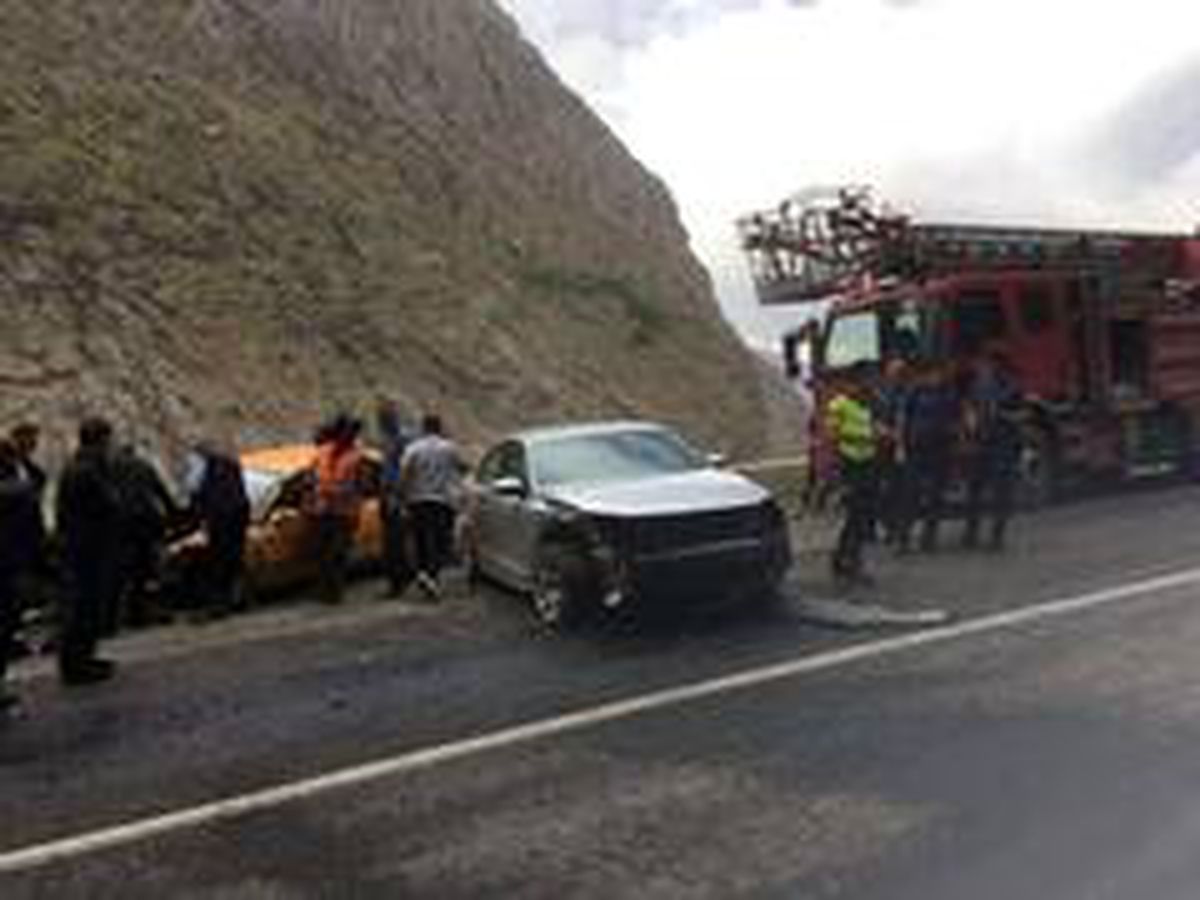 Hakkari\'de maddi hasarlı trafik kazası