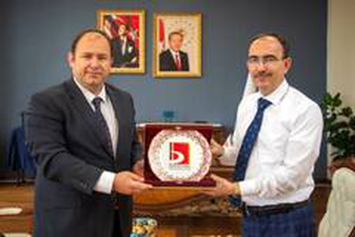 İl Özel İdaresi Genel Sekreteri Nalbant\'tan Rektör Beydemir\'e ziyaret