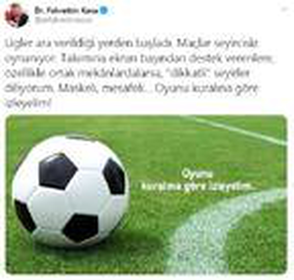 Bakan Koca: Oyunu kuralına göre izleyelim