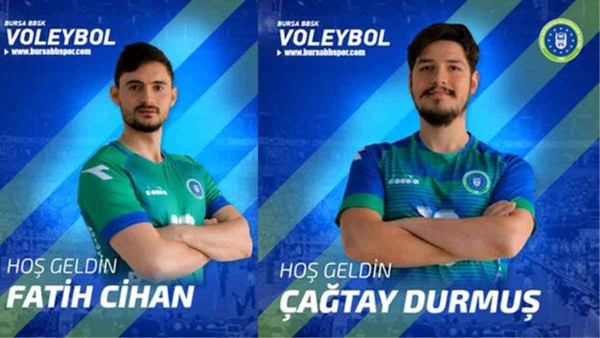 Fatih Cihan ve Çağatay Durmuş, Bursa Büyükşehir Belediyespor\'da