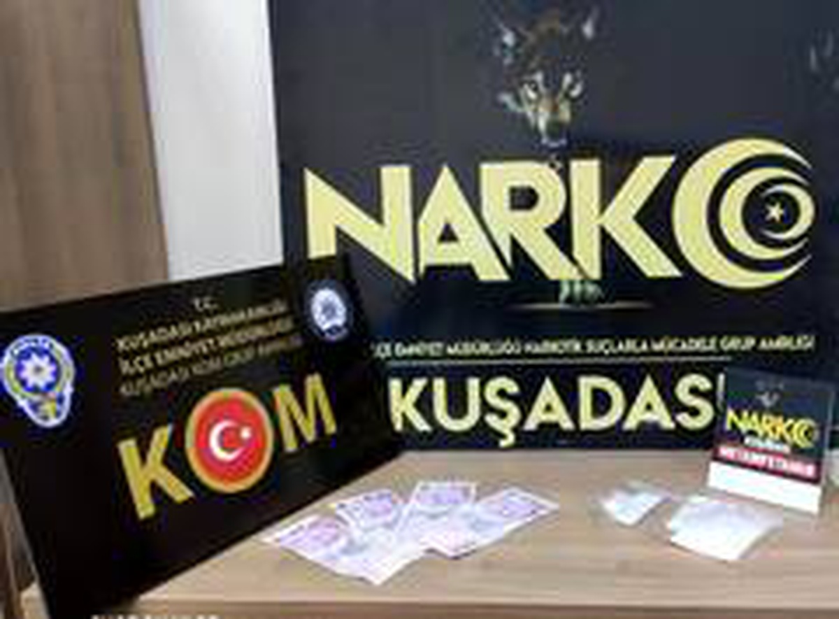 Kuşadası\'nda uyuşturucu operasyonu, 3 şüpheli gözaltına alındı