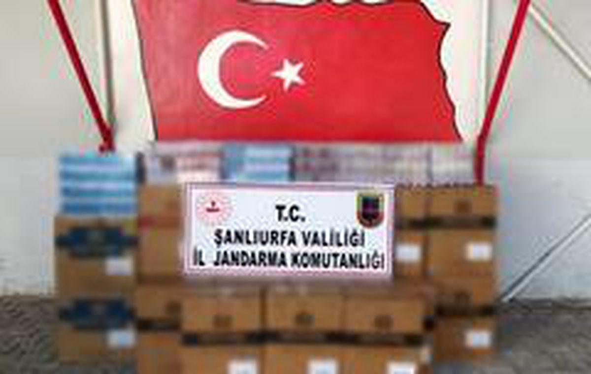 Son dakika haberi | Şanlıurfa\'da 35 bin 498 paket kaçak sigara ele geçirildi