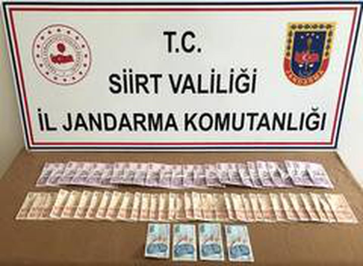 Siirt\'te sahte para operasyonu