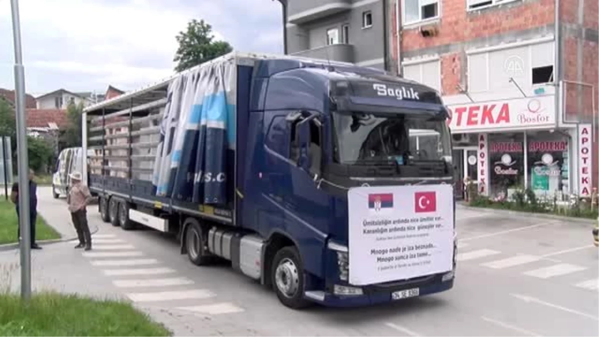 Son dakika haberi | Cumhurbaşkanı Erdoğan\'ın talimatıyla hazırlanan tıbbi yardım tırı Sancak bölgesine ulaştı - NOVİ