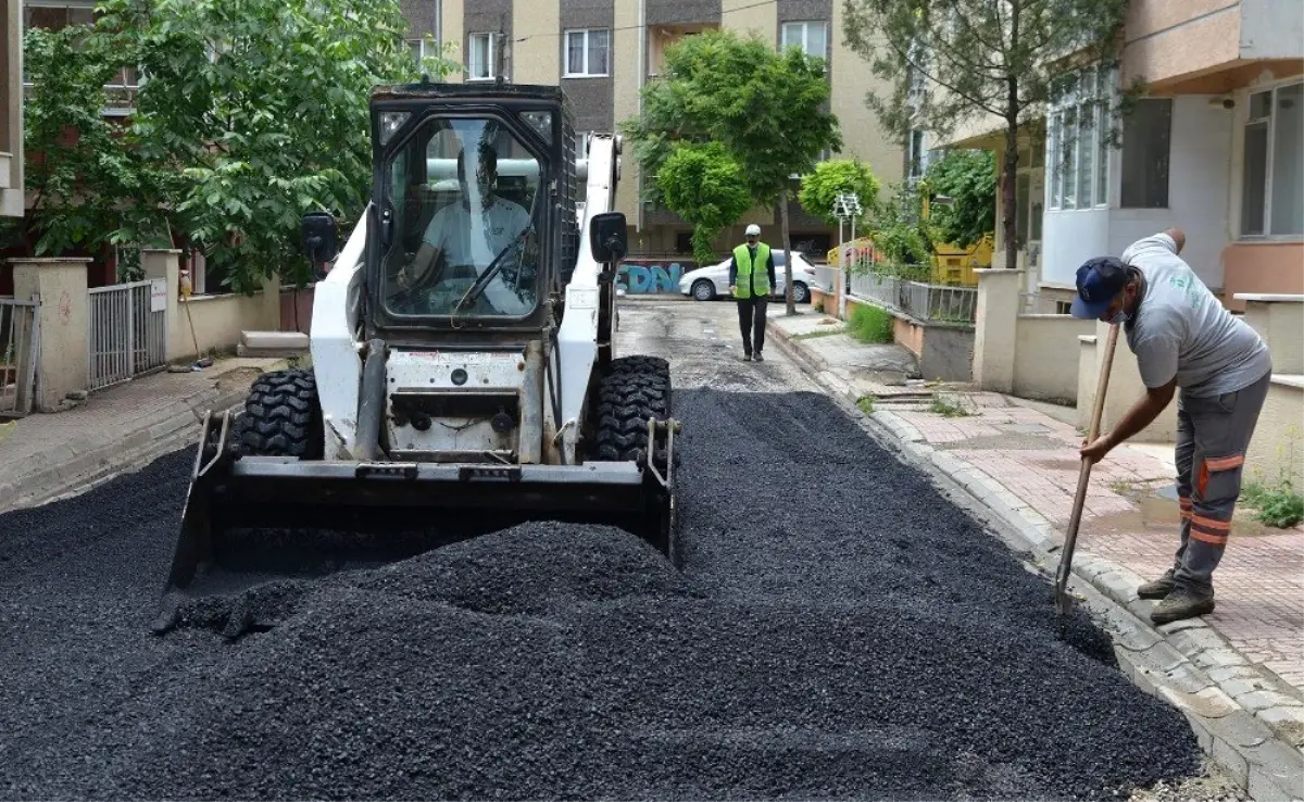 Tepebaşı\'nda üstyapı çalışmaları