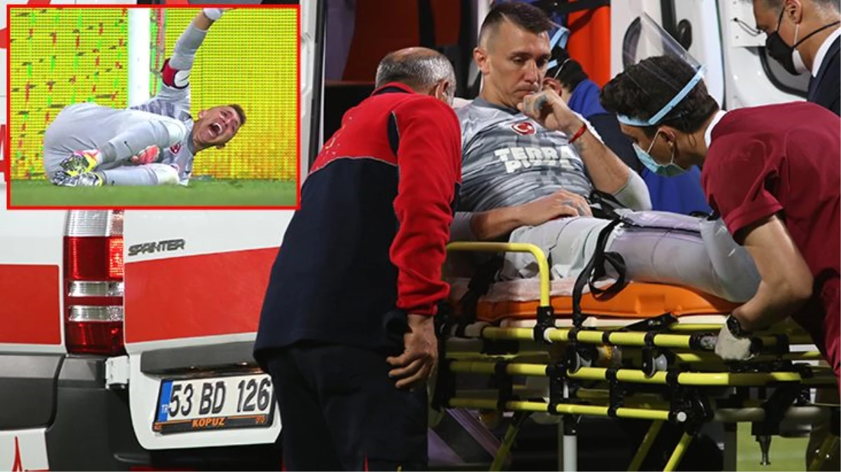 Çaykur Rizespor - Galatasaray maçında sakatlanan Muslera\'nın ayağında iki kırık tespit edildi
