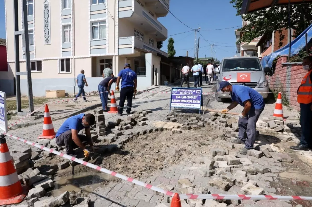 Son Dakika | Ahmediye\'nin her sokağında yaza hazırlık çalışması