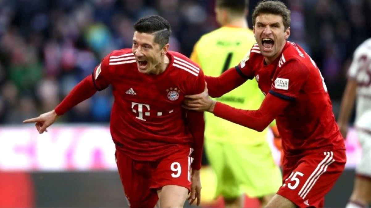 Bayern Münih\'te Lewandowski ve Müller ikilisi 92 golün 60\'ına katkı sağladı