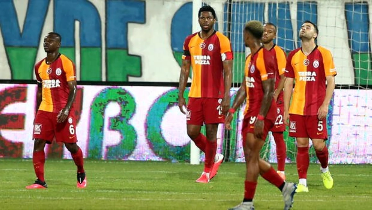 Galatasaray Rize\'de bir maçtan fazlasını kaybetti