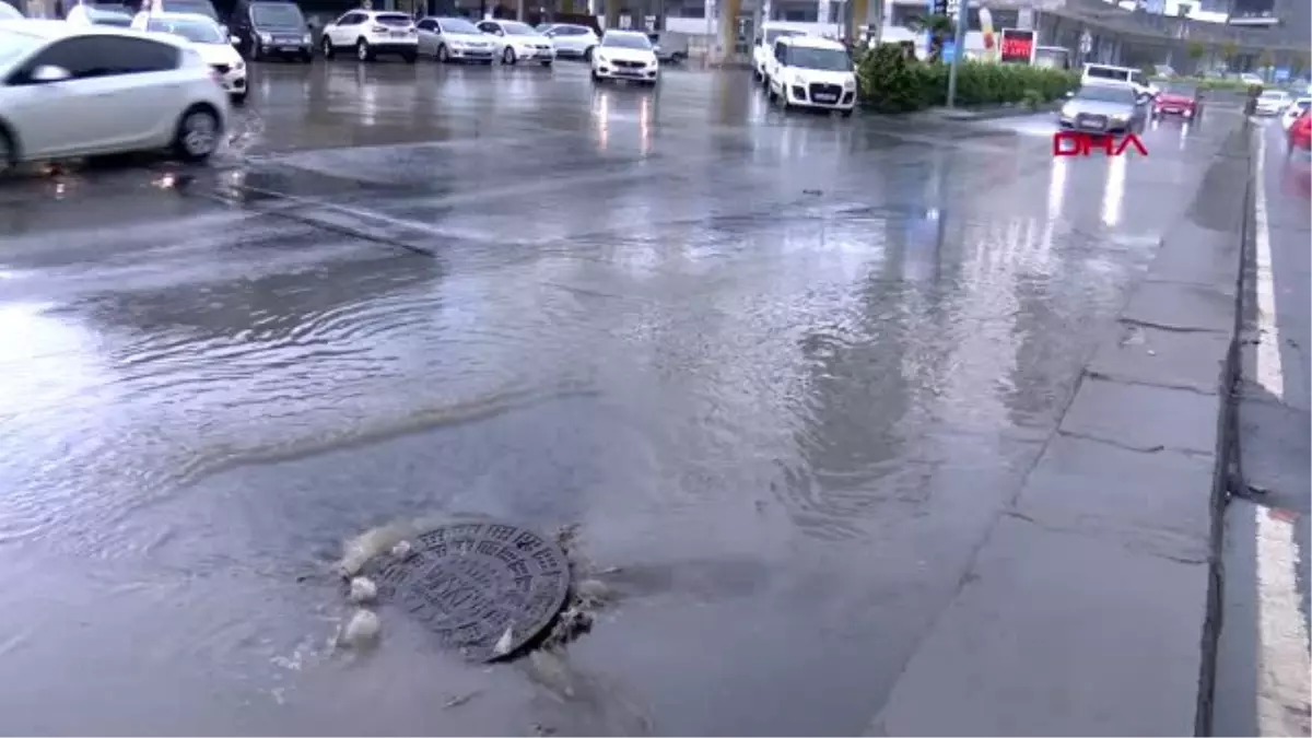 KAĞITHANE CENDERE YOLU GÖLE DÖNDÜ