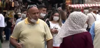 Kontrollü normalleşme sürecinde Eminönü tıklım tıklım