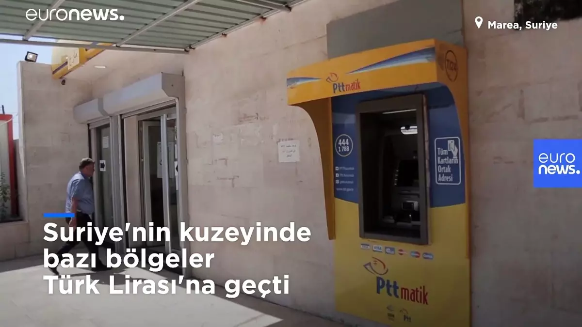 Suriye\'nin kuzeyinde bazı bölgeler Türk Lirası\'na geçti