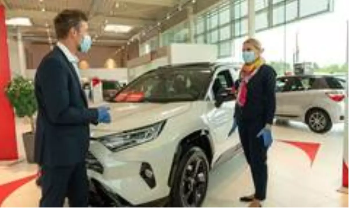 Toyota Plaza Aksoy\'da en üst düzeyde hijyen ile müşteriler ağırlanıyor