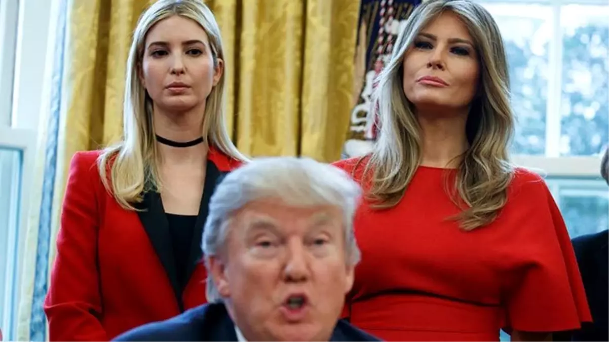 ABD\'nin First Lady\'siyle Trump\'ın kızı Ivanka arasında soğuk savaş