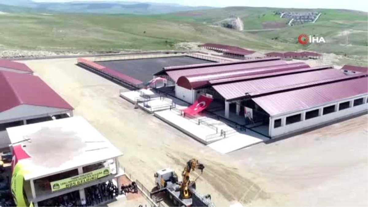 Bayburt\'ta modern canlı hayvan pazarı açıldı