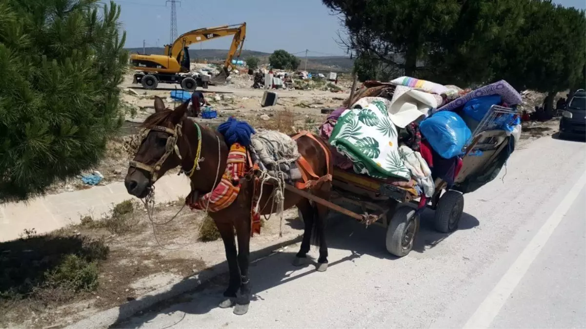 Çeşme Belediyesinden Roman vatandaşlara çadır operasyonu