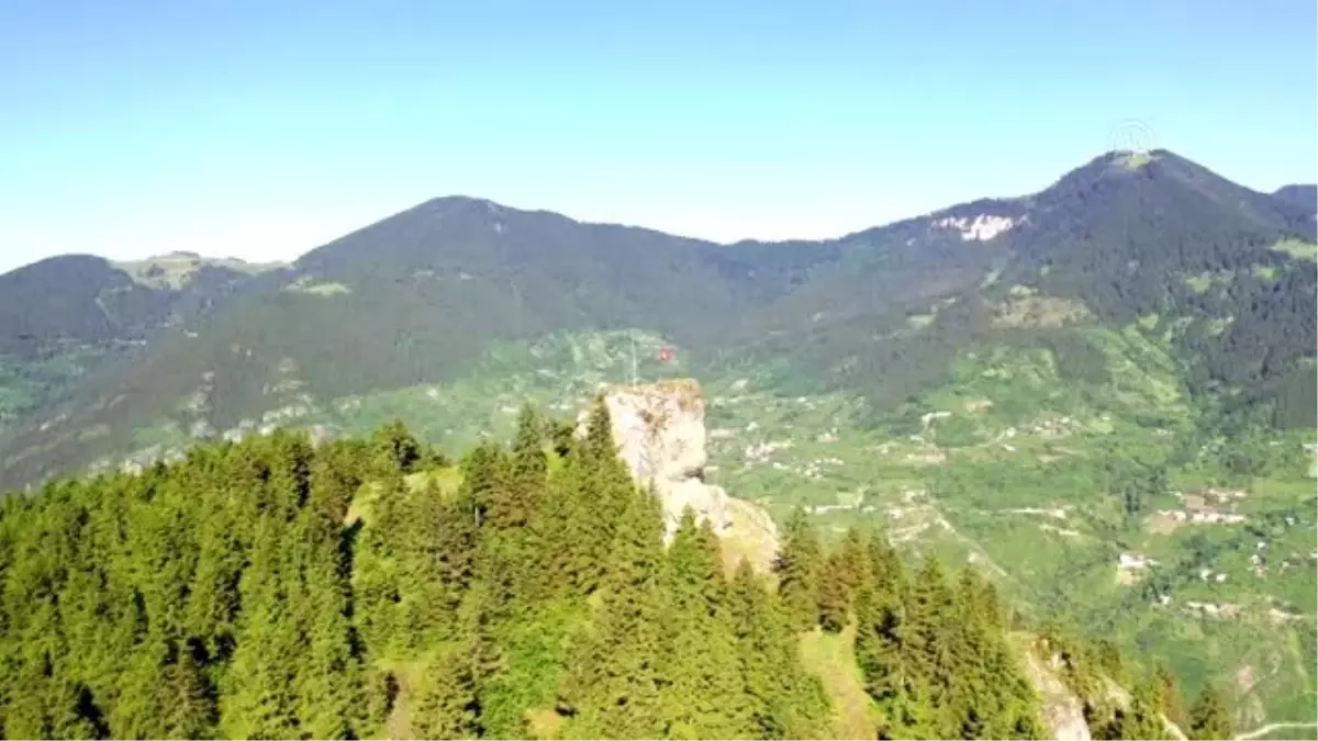 Son dakika haberleri! (DRONE) Dağların arasındaki "yeşil inci" Maçka misafirlerini bekliyor