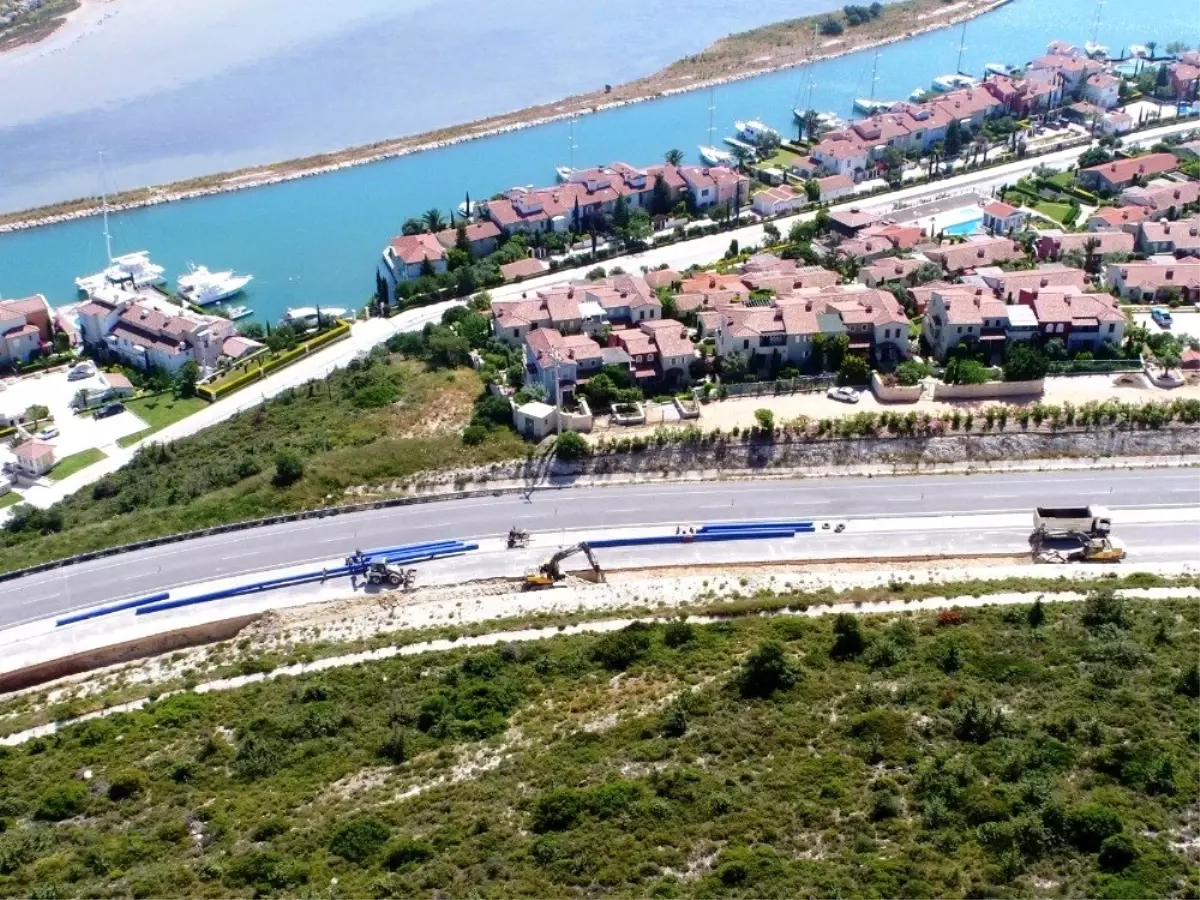 İZSU, Çeşme\'nin altyapısını yeniliyor