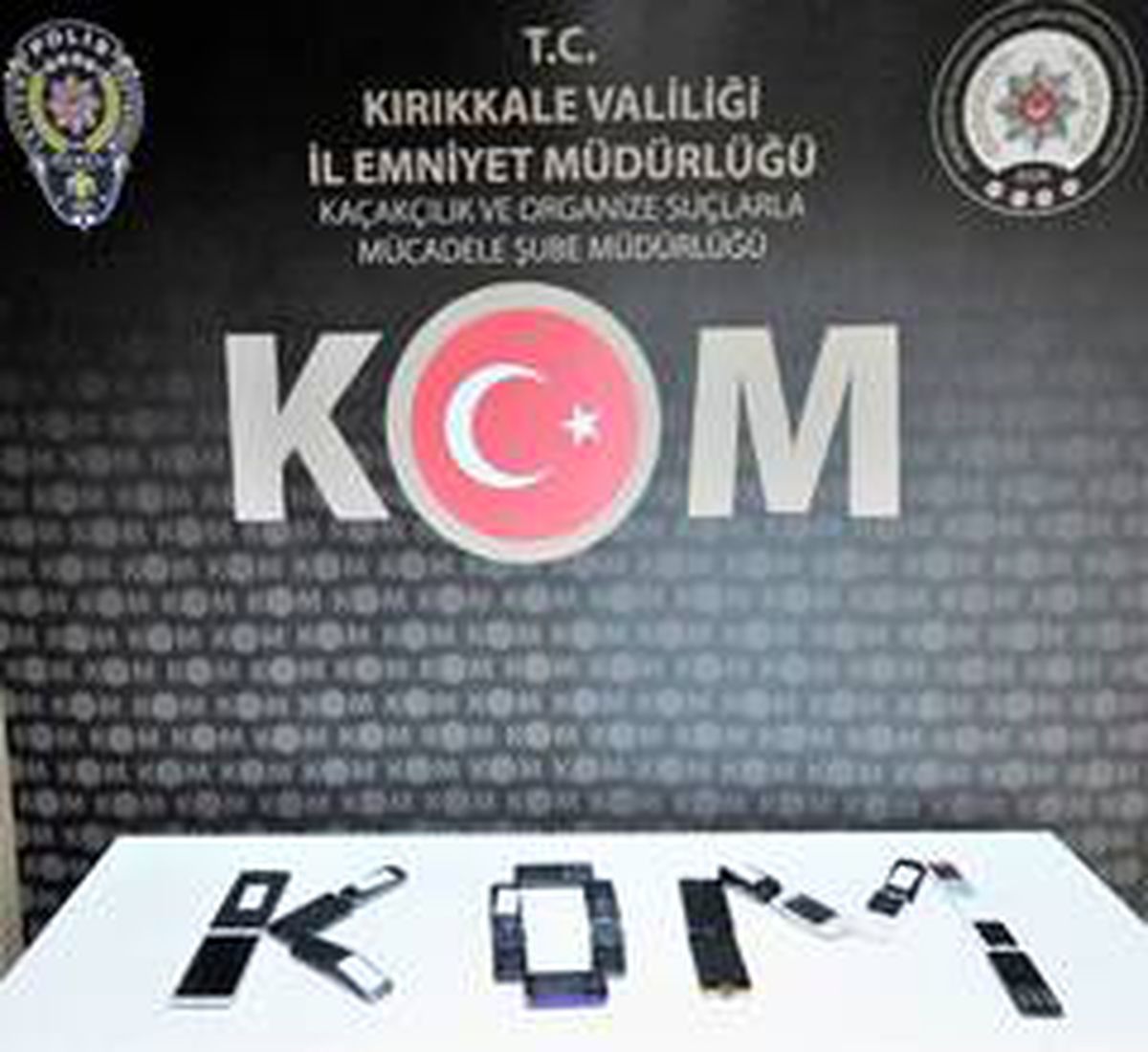 Kırıkkale\'de kaçak cep telefonu operasyonu