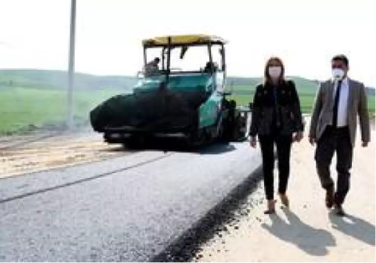 Merkezefendi\'de 4 ayda 21 bin ton asfalt döküldü