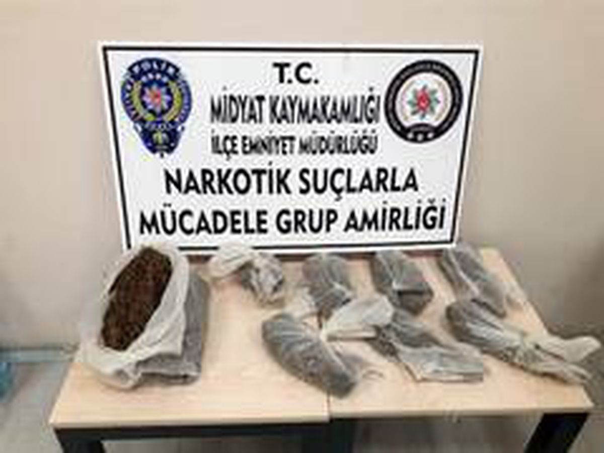Midyat\'ta narkotik ekiplerinden operasyon