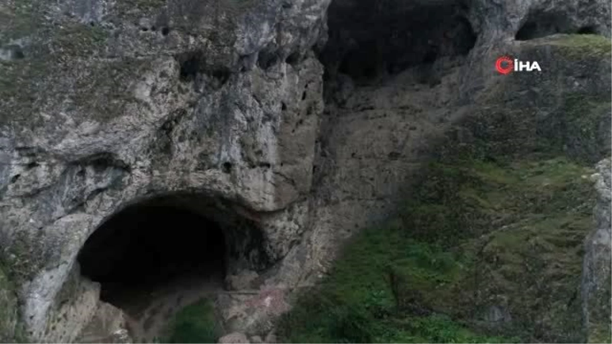 Tarih öncesi mağaralar böyle görüntülendi