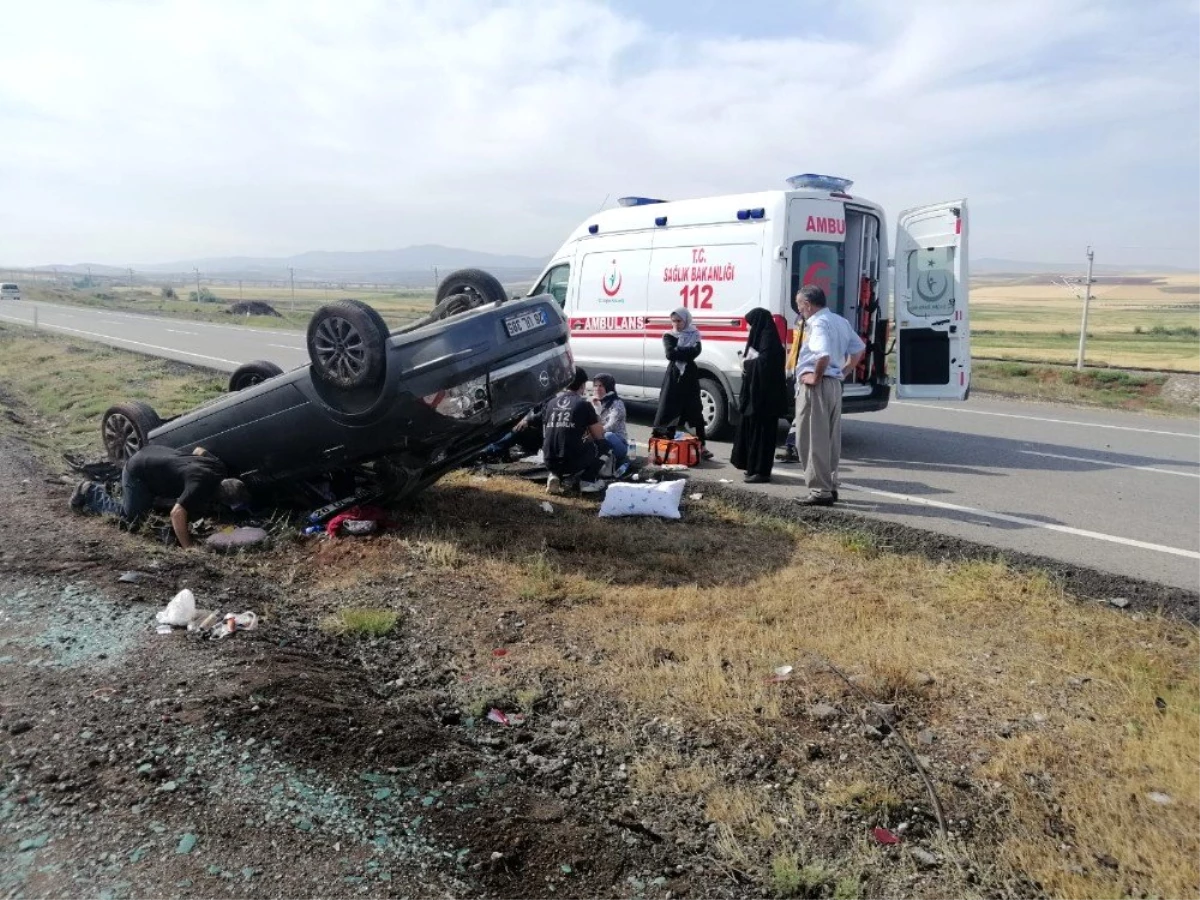Yozgat\'taki trafik kazasında aynı aileden 3 kişi yaralandı