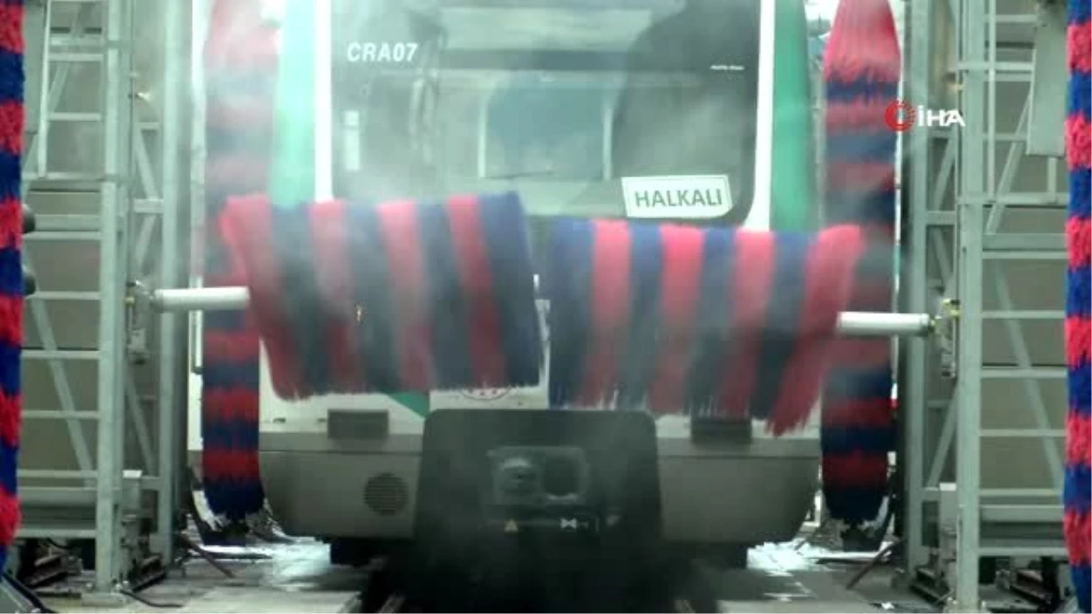 Yüksek Hızlı Trenler ve Marmaray vagonları her gün dezenfekte ediliyor