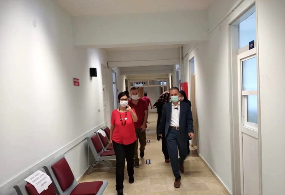 Son dakika haberleri! Akçakoca Devlet Hastanesinde normalleşme denetimi
