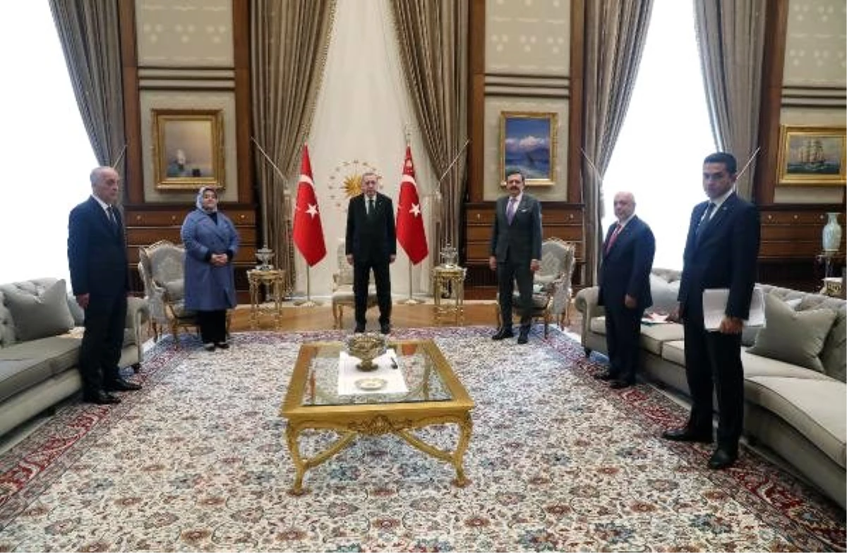 Cumhurbaşkanı Erdoğan, Bakan Selçuk ve sendika başkanlarını kabul etti