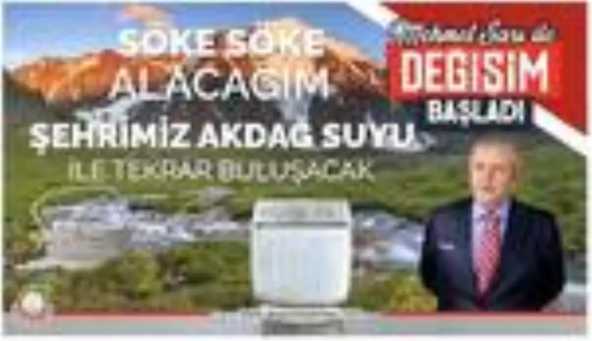 Dip: "Amasya halkının hakkı olan Akdağ suyunu söke söke alacağız"