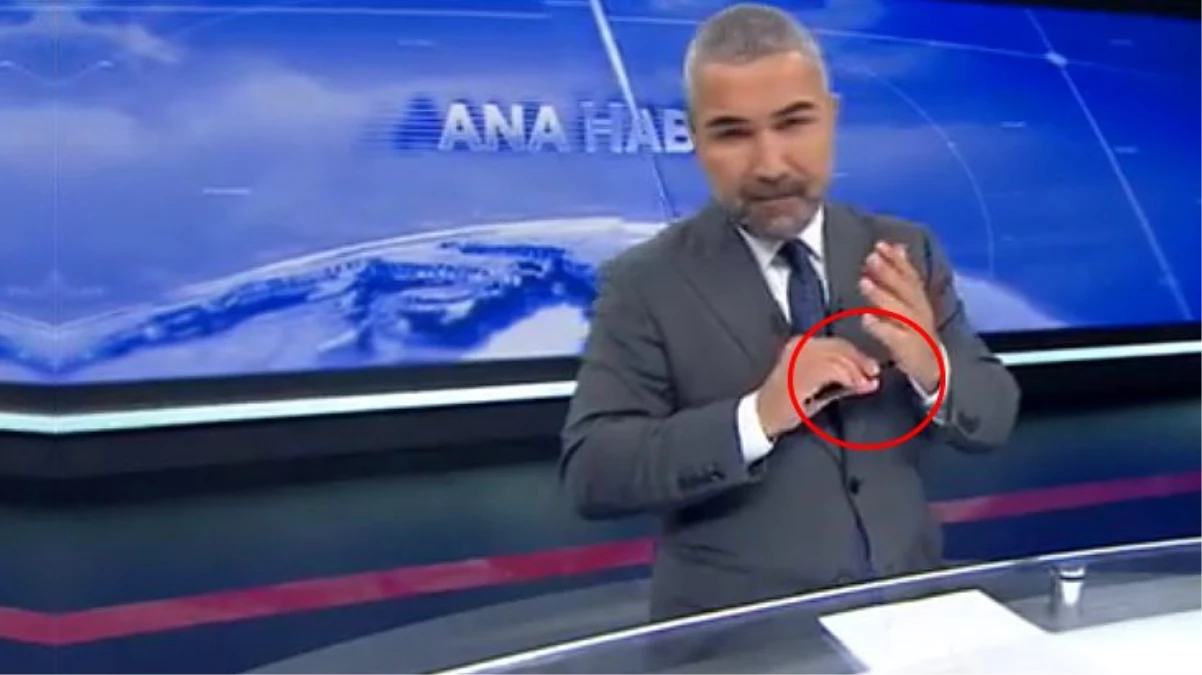 Habertürk sunucusu Veyis Ateş, HDP\'lileri neden davet etmediklerini eline kalem batırdığı örnekle anlattı