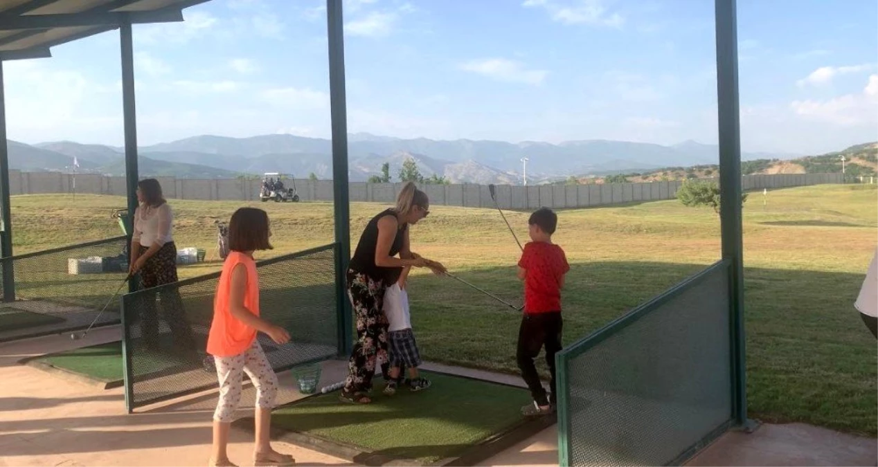 Huzur şehri Tunceli\'de golf heyecanı başladı
