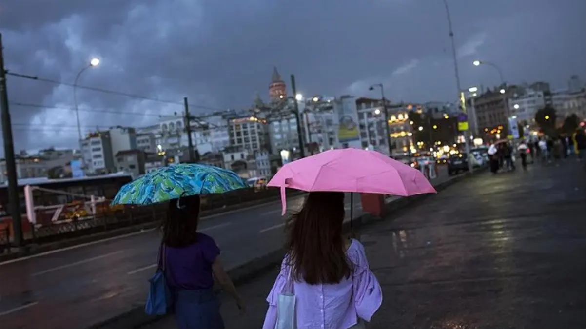 İstanbul\'da 5 gün boyunca gök gürültülü sağanak yağış bekleniyor