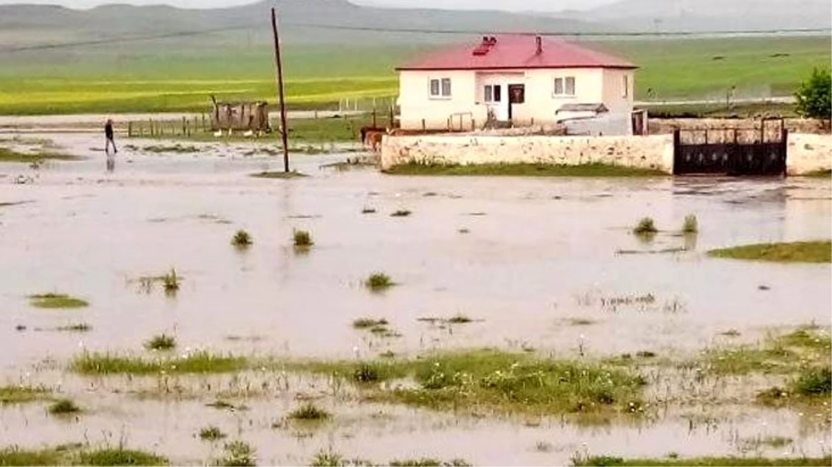 Kars ve Bayburt\'ta etkili olan dolu yağışı hayatı olumsuz etkiledi