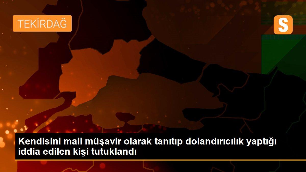 Kendisini mali müşavir olarak tanıtıp dolandırıcılık yaptığı iddia edilen kişi tutuklandı