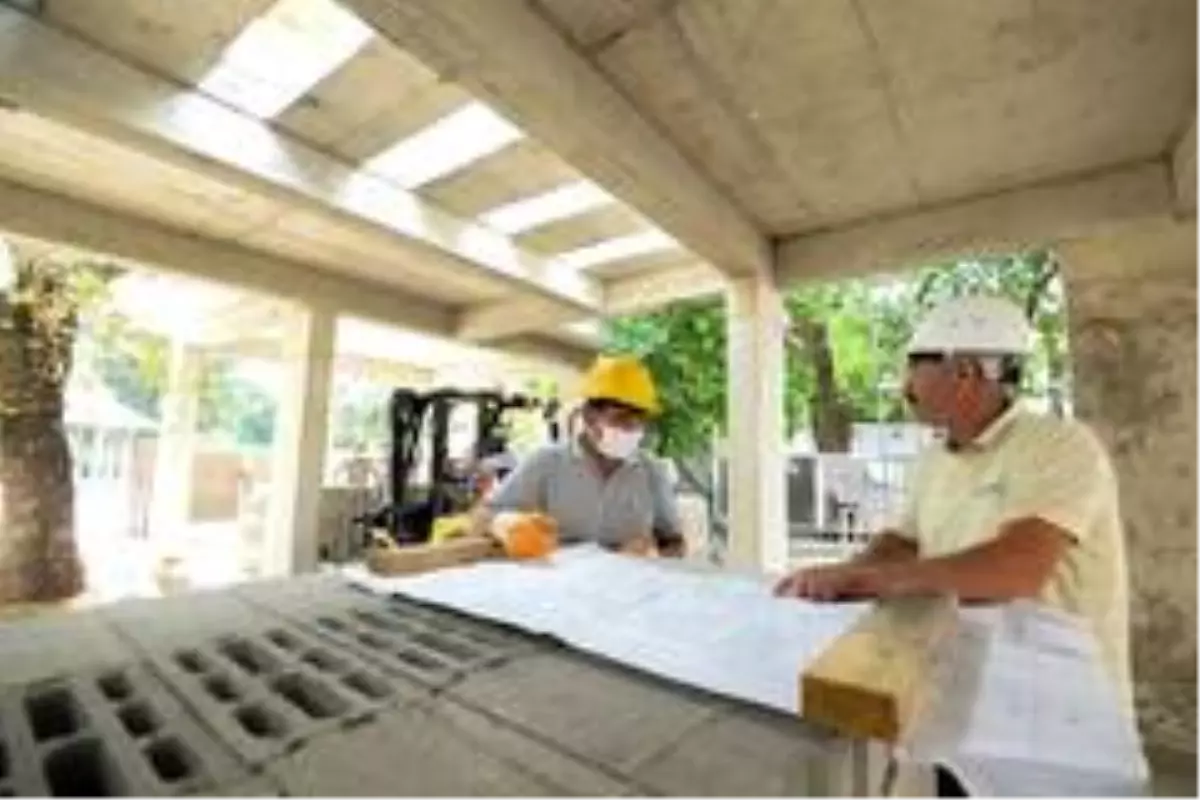 Son dakika haberi! Muratpaşa Camii\'nde inşaat sürüyor