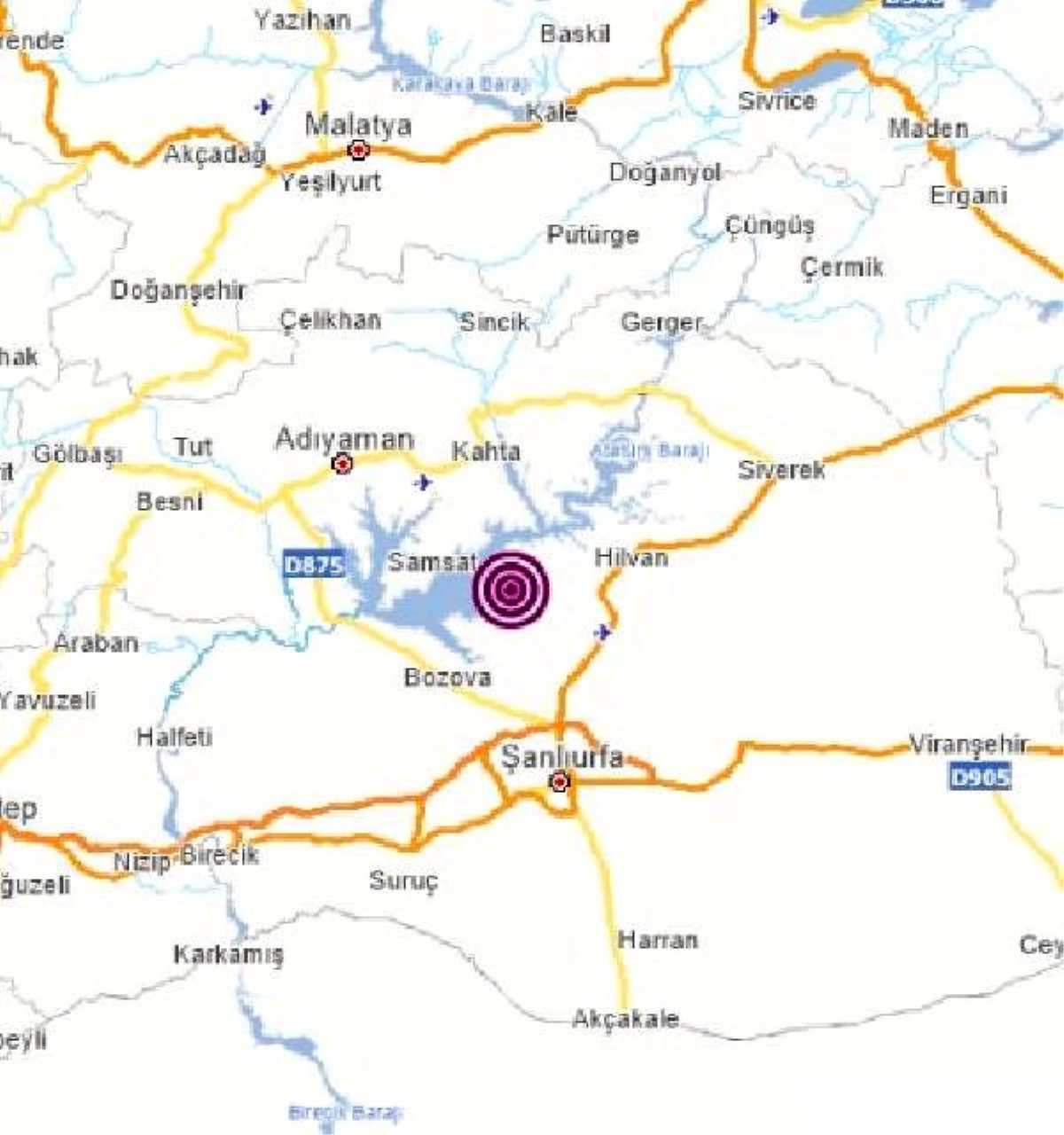 Şanlıurfa\'da 4.1 büyüklüğünde deprem