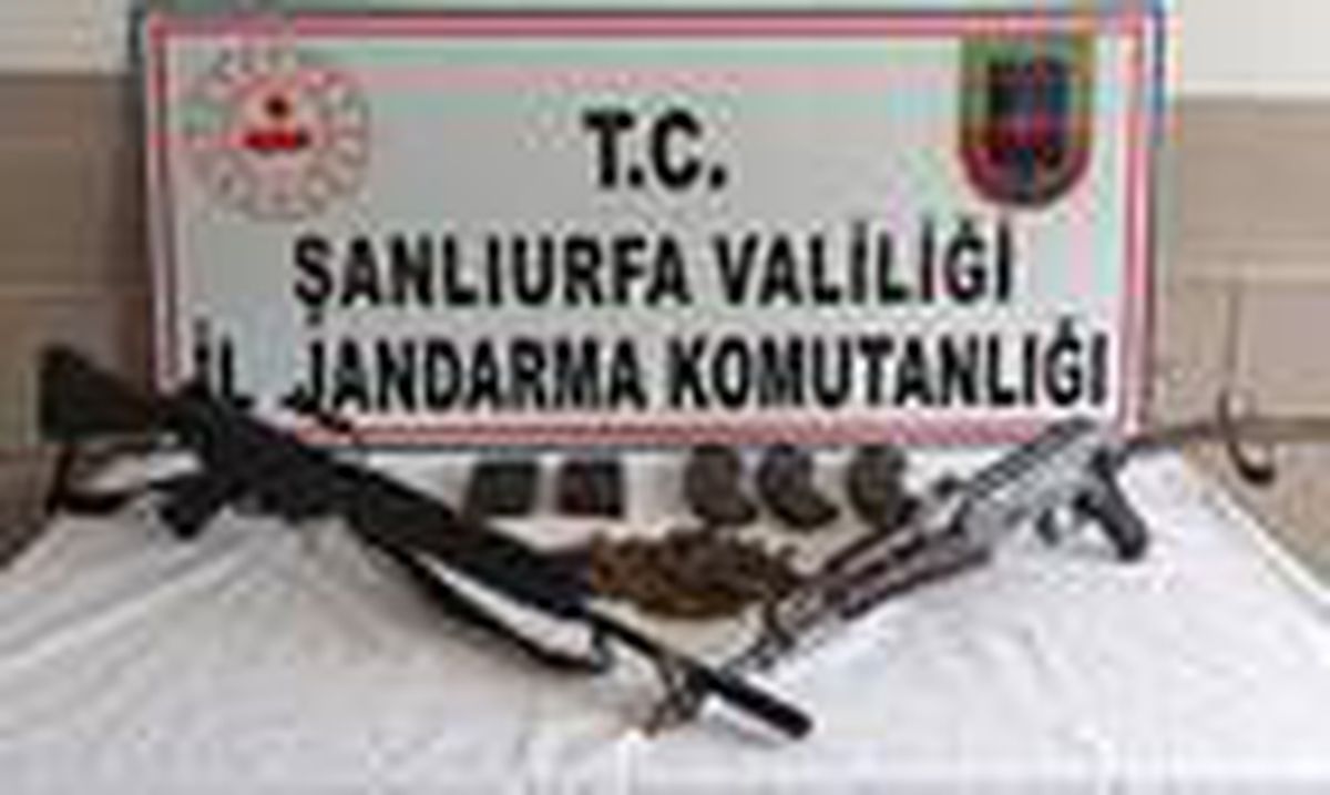 Siverek\'te silah kaçakçılığına tutuklama